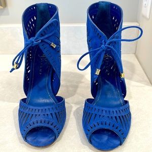 Ivanka Trump blue heels size 9 1/2